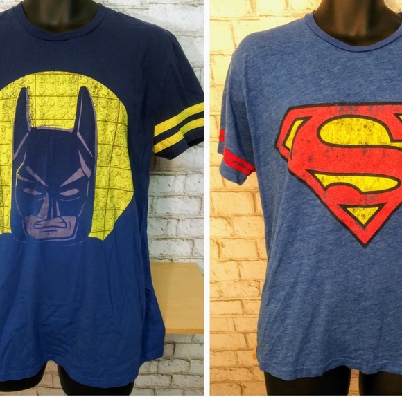 DC Comics Other - 2-T-Shirts Batman/Superman